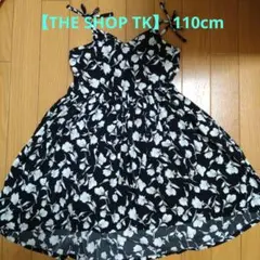 【THE SHOP TK】 花柄ノースリーブワンピース 110cmのサムネイル