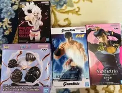 ワンピース 北斗の拳 ジョジョ フィギュア 4体セット まとめ売り