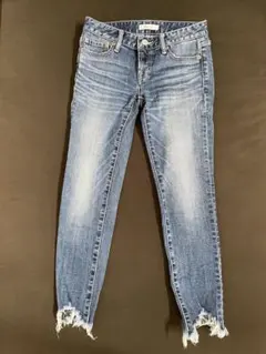 moussy ダメージデニム ジーンズ サイズ25 S スキニー
