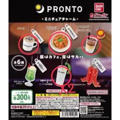 PRONTO ミニチュアチャーム 5個セット