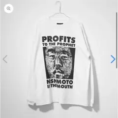 NISHIMOTO IS THE MOUTH P2P L/S TEE ホワイト