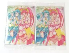 キュアスター＆キュアミルキー SR　プリキュア カードウエハース 10