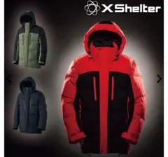 ワークマン　エックスシェルタープレミアム　Mギガパフダウンコートブラック 送料込