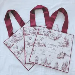 SNIDEL HOME ショップ袋　スナイデルホーム　クリスマス　ホリデー　S
