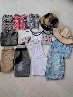 キッズ男の子夏服まとめ売り１３点80㎝90㎝95cm110cm　ハイブランド