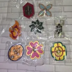 鬼滅の刃 日輪刀傘マーカーマスコット 参の型 柱セット8個