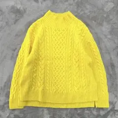 グリーンレーベルリラクシング　ハミルトン アランハイネック プルオーバー ニット