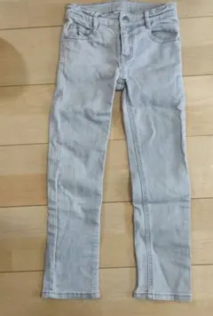 PETIT BATEAU　デニムパンツ　6ans/116cm グレーのサムネイル