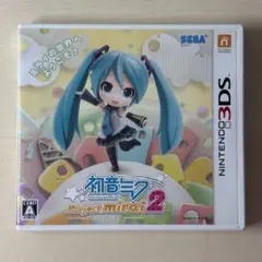 初音ミク Project mirai 2 プロジェクトミライ2 3DS ソフト