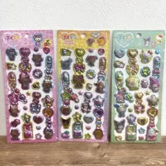 サンリオ　ぷくキラチャームステッカー　日焼け　ウサハナ　サンリオキャラクターズ