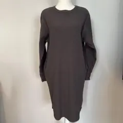 ★Champion★ワッフル生地ワンピース カーキ L