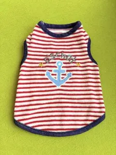 D’s chat パイル地Ｔシャツ タンク　サイズS