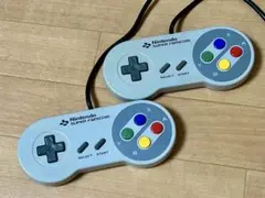 分解清掃済Nintendo SUPER FAMICOM コントローラー2個セット