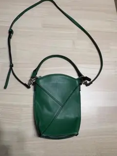 JEANASIS ショルダーバッグ グリーンのサムネイル