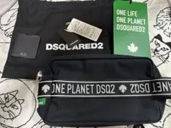 た*き様 希少 破格 美品 DSQUARED2 レザーボストンバッグ グリーン