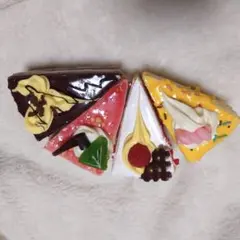 スクイーズ　食品サンプル　ケーキ　キーホルダー　 まとめ売り