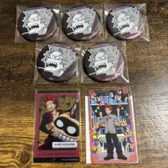 ヒロアカ 切島鋭児郎 デコレクション缶バッジ クリアカード オプスク namco