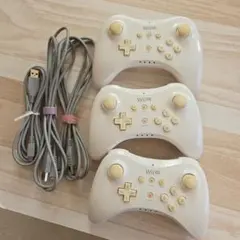Wii U PROコントローラー 3個セット