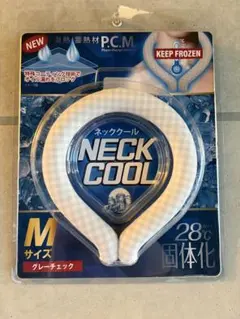 NECK COOL ネッククーラー Mサイズ グレー・チェック