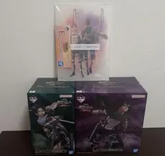 【オマケ付き】進撃の巨人 一番くじ B賞 C賞 フィギュア E賞 アクリルボード