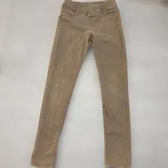 UNIQLO Mサイズ(130㎝) ベージュ　チノバン　長ズボン