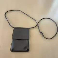 GLOBAL WORK スマホショルダーバッグ グレーのサムネイル