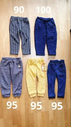 ベビー　キッズ　ボトムスセット 5点