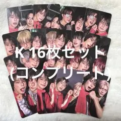 &TEAM K ケイ Back to life ユニット トレカ コンプ 16枚