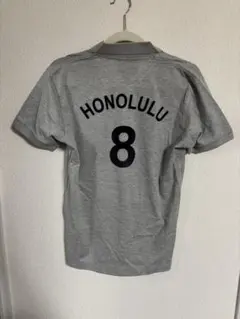 ホノルル限定　グレー88TEES ポロシャツ　Sサイズ
