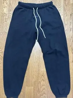 美品 essentials エッセンシャル スウェットパンツ ブラックSサイズ