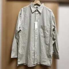 UNIQLO U オーバーサイズストライプシャツ　2023年モデル　ルメール