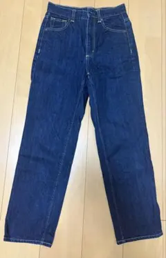 GU ストレートデニムパンツ インディゴ