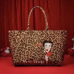 り*う様 Betty Boop ヒョウ柄 トートバッグのサムネイル
