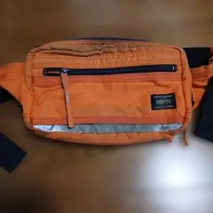 PORTER ウエストバッグ 오렌지