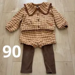 モイモルン／総柄セットアップ90