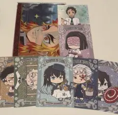 鬼滅の刃　アニメイト特典　スイパラ　ポストカード　ミニクリアファイル　煉獄杏寿郎