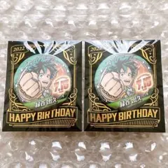 僕のヒーローアカデミア 緑谷出久 2025 バースデー缶バッジ 10個 僕のヒーローアカデミア 緑谷出久 バースデー缶バッジ 2023 2024