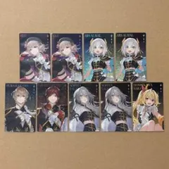 にじさんじ　OVERTURE　ランダムホログラムカード　9枚セット