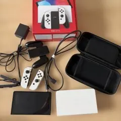 Nintendo Switch 有機ELモデル 本体 プロコン＋純正ケースセット
