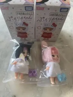 ぷちリカちゃん　マイメロ、クロミ2体セット