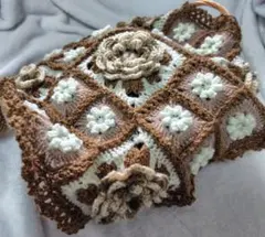 モチーフ編み インテリア