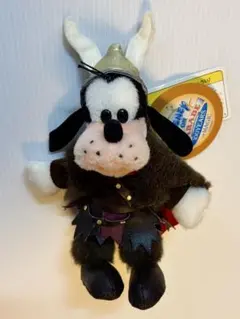 グーフィー ぬいぐるみバッチ　ディズニーオンパレード　タグ付き　TDL