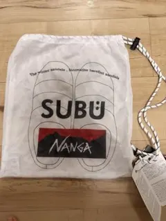 【新品未使用】SUBU NANGA コラボ　巾着袋　タグ付きのサムネイル