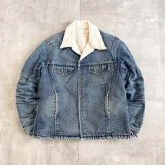 ヴィンテージ 1970's ボア デニムジャケット トラッカージャケット