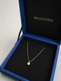 BELLESIORA K18 ダイヤ ベネチアンチェーンネックレス - メルカリ