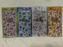 正規品　新作ディズニー　プチドロップステッカー　プチドロ　4種セットDisney
