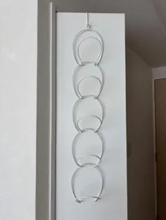 山崎実業(Yamazaki) 帽子かけ　ジョイントハンガー リングス ホワイト