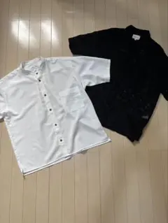 ZOZOで買った EMMA CLOTHES 半袖シャツ 2点セット