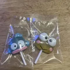 サンリオキャラクターズキャンディチャーム　ハンギョドン　ケロッピ2点