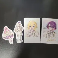 にじさんじ　6th Anniversary ランダムチェキ風カード　ステッカー